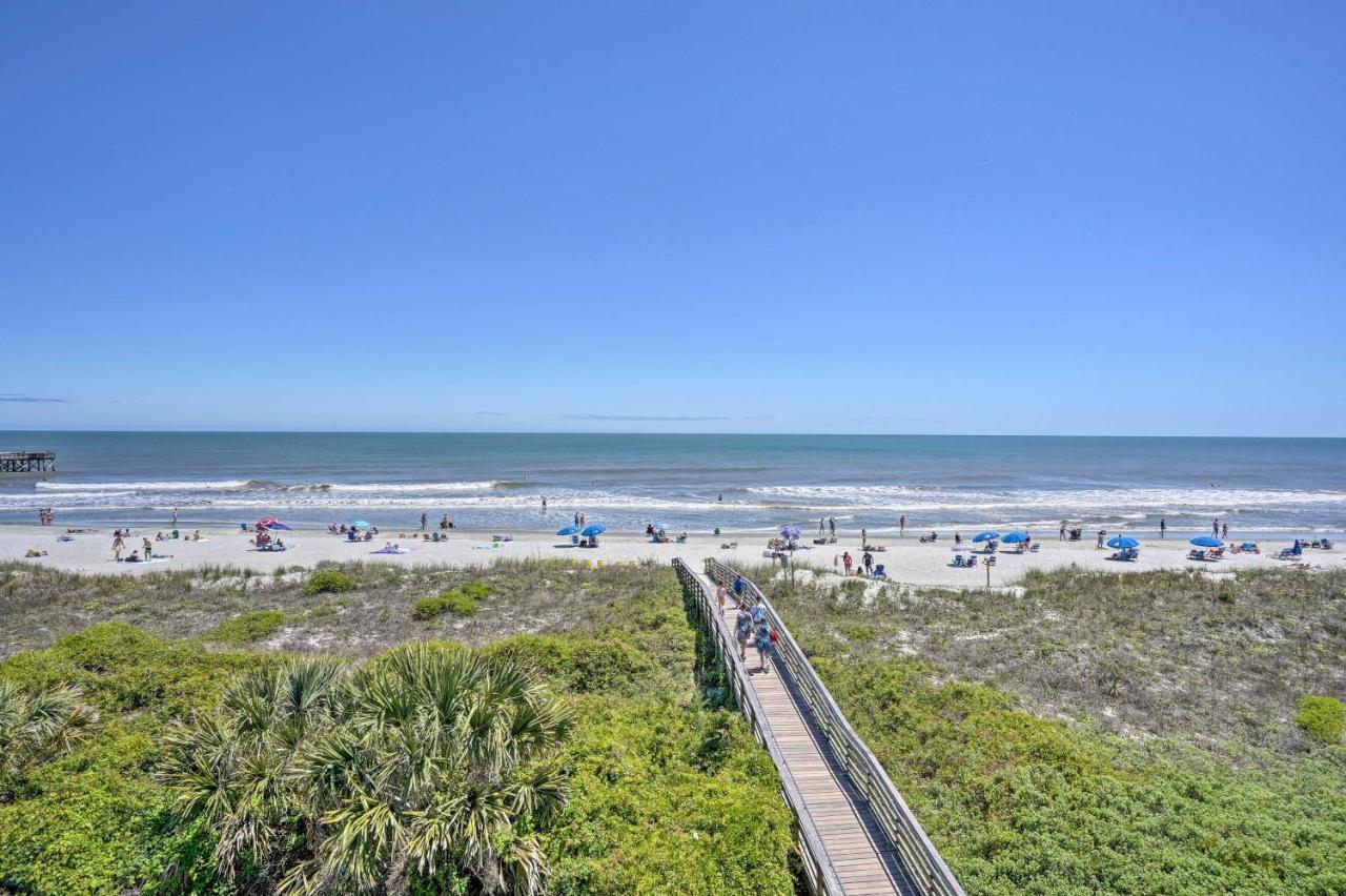 Isle Of Palms Beachfront Condo With Balcony And Pool! Eksteriør billede