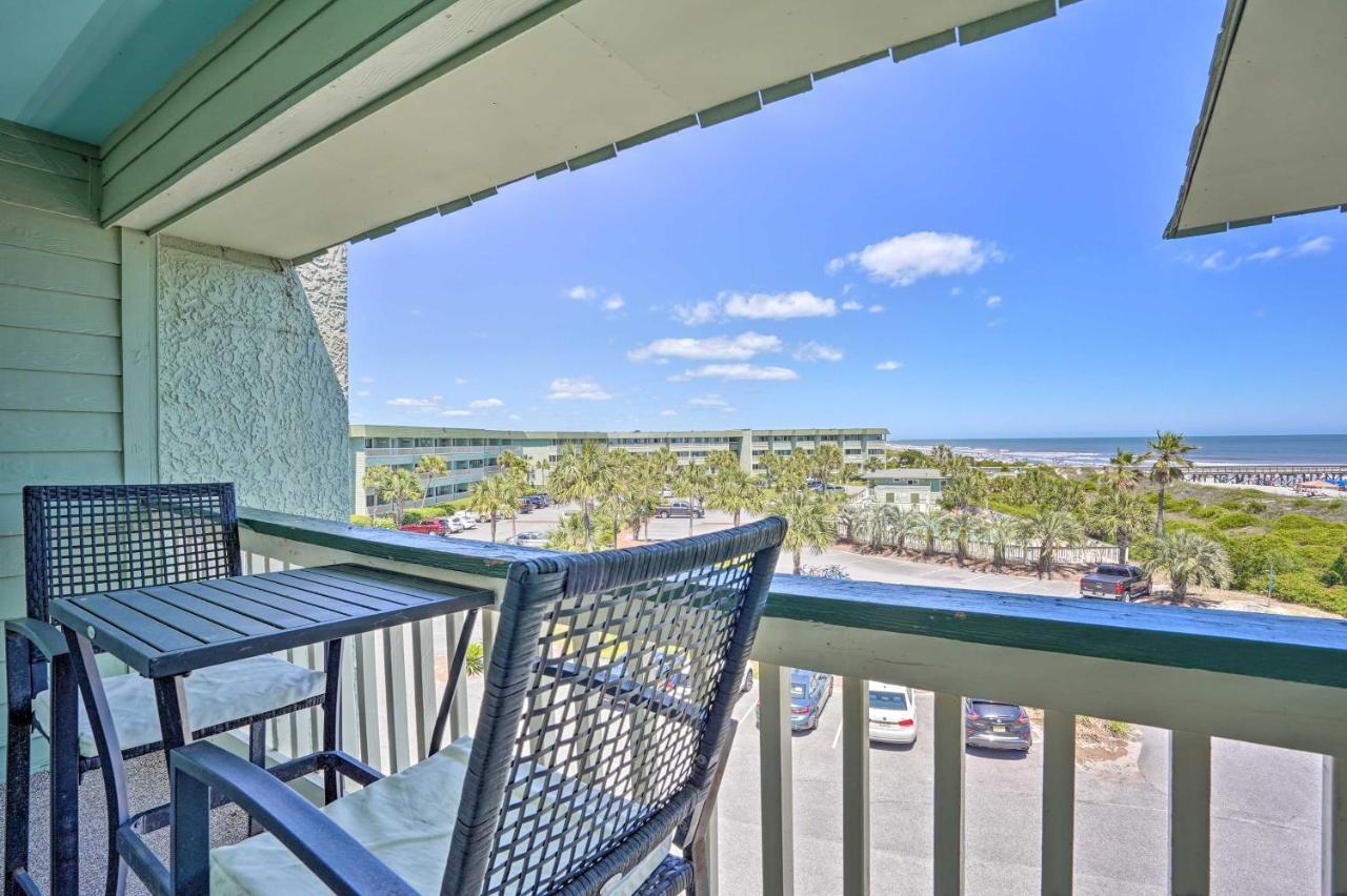 Isle Of Palms Beachfront Condo With Balcony And Pool! Eksteriør billede
