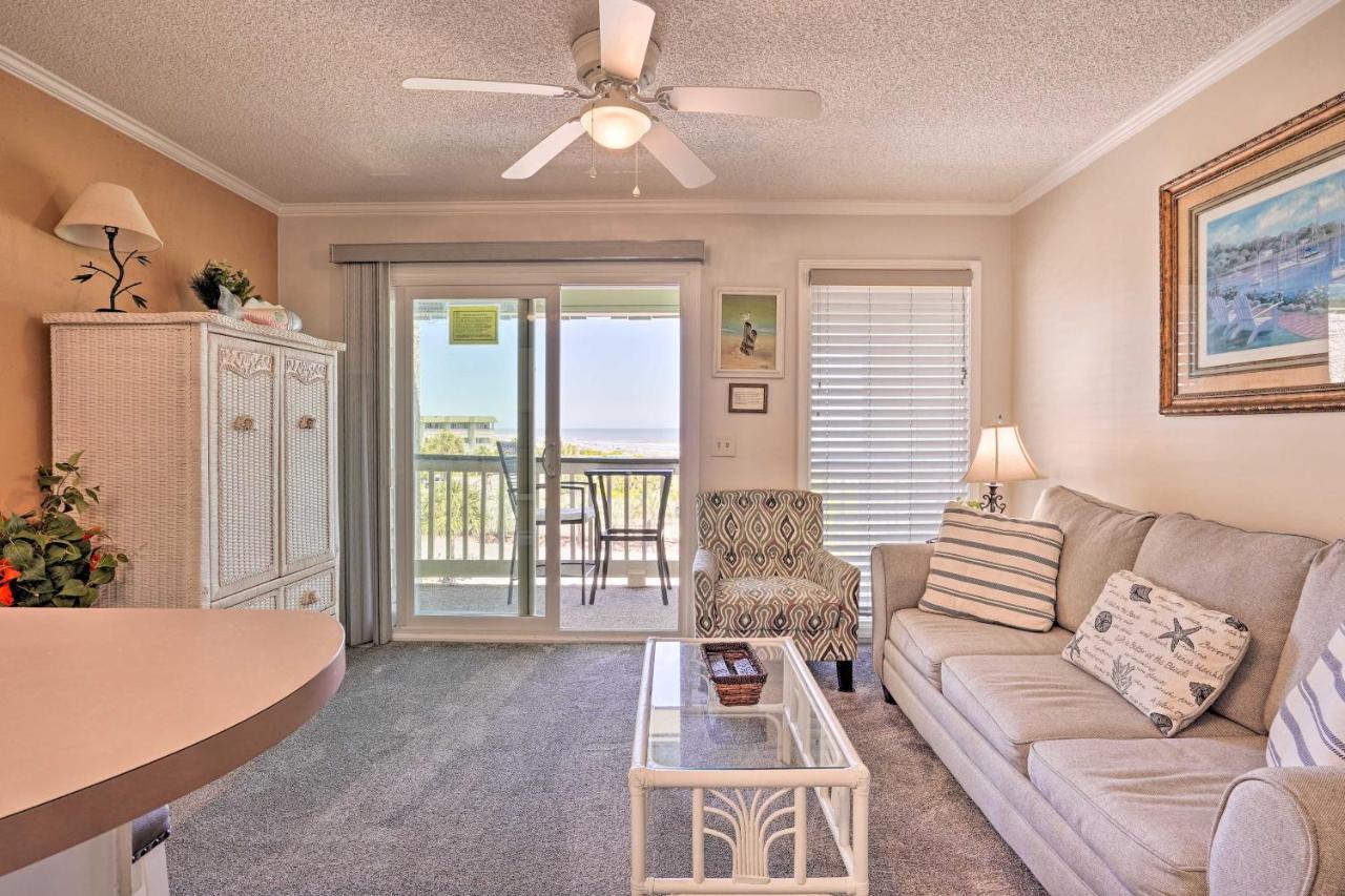 Isle Of Palms Beachfront Condo With Balcony And Pool! Eksteriør billede