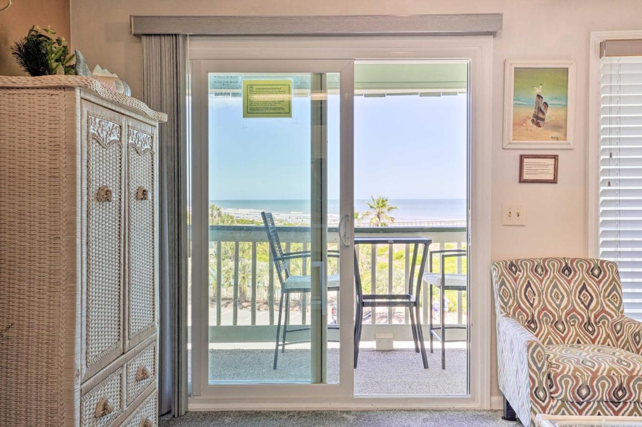 Isle Of Palms Beachfront Condo With Balcony And Pool! Eksteriør billede
