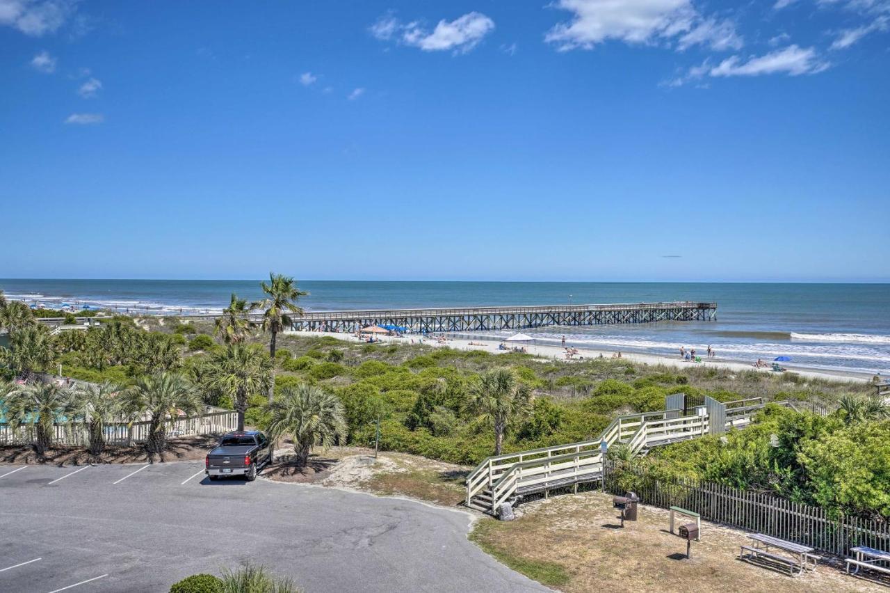 Isle Of Palms Beachfront Condo With Balcony And Pool! Eksteriør billede