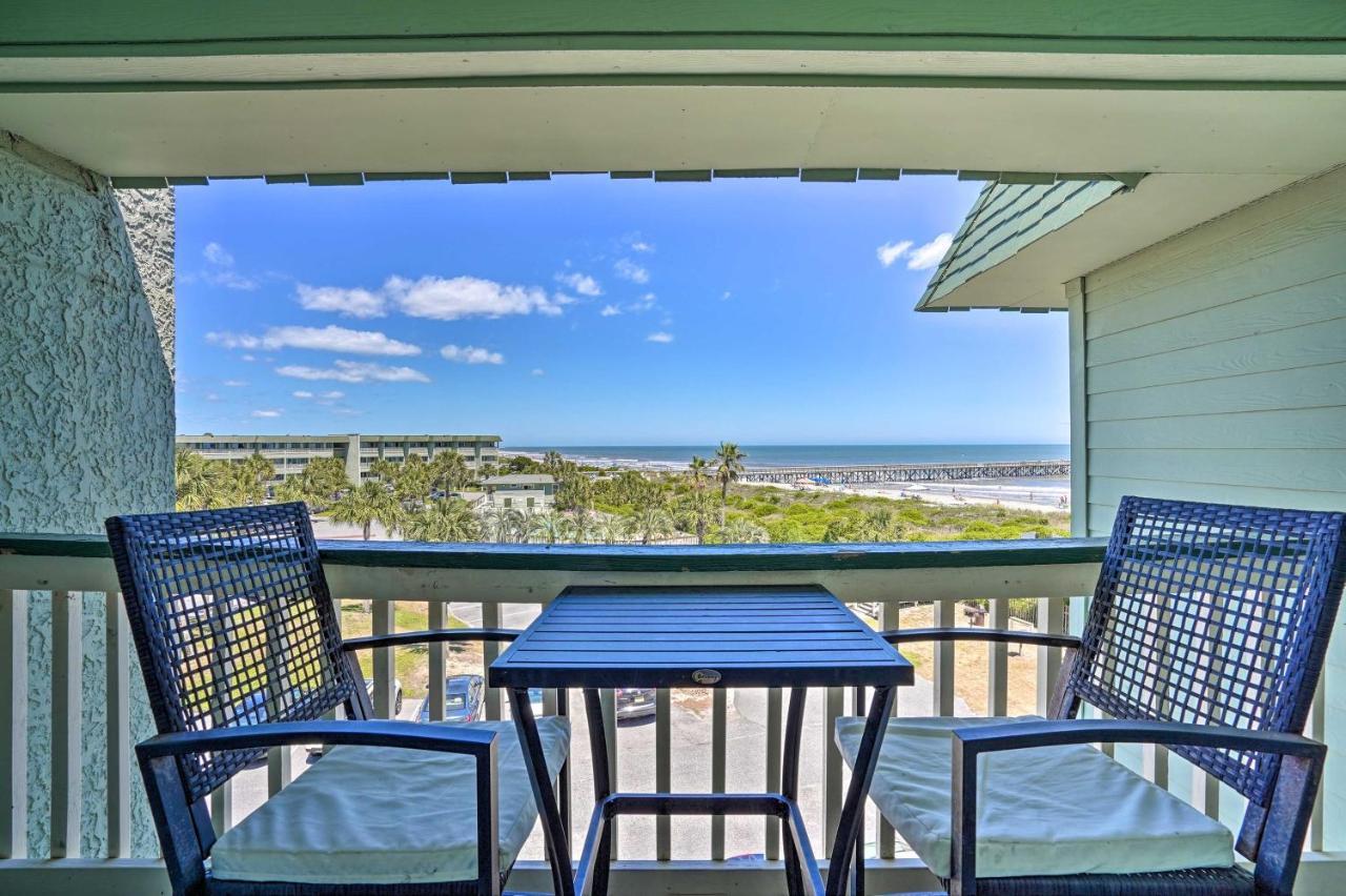 Isle Of Palms Beachfront Condo With Balcony And Pool! Eksteriør billede