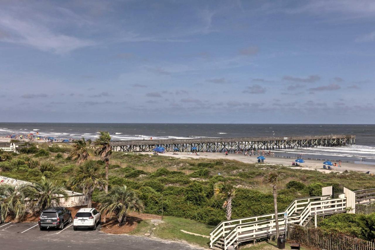 Isle Of Palms Beachfront Condo With Balcony And Pool! Eksteriør billede